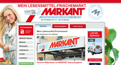Desktop Screenshot of gbs-markant.de